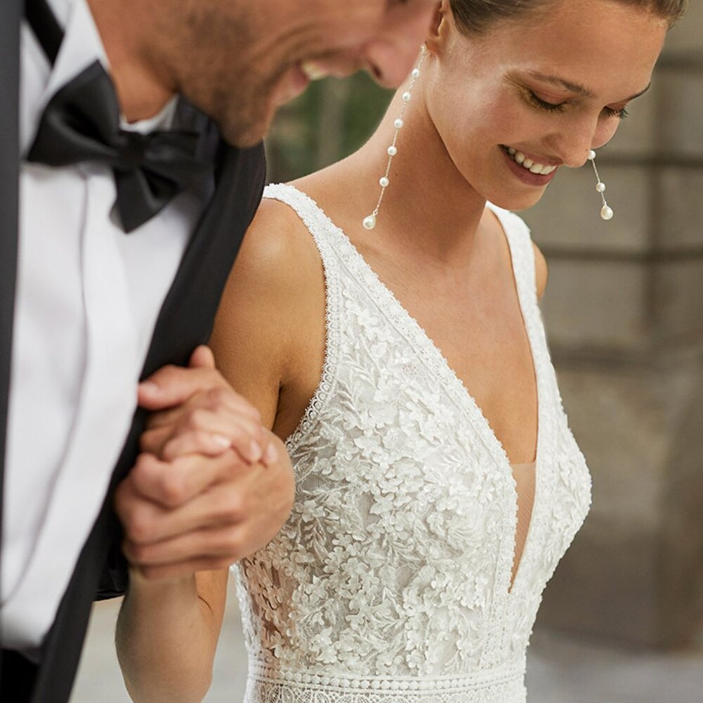 Wedding Dress - Rosa Clara Fanya-50% OFF - Size bridal 12 (New with tags)